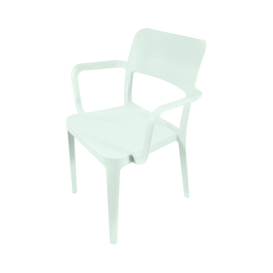 Silla Minimal con Apoya Brazos Menta image number null