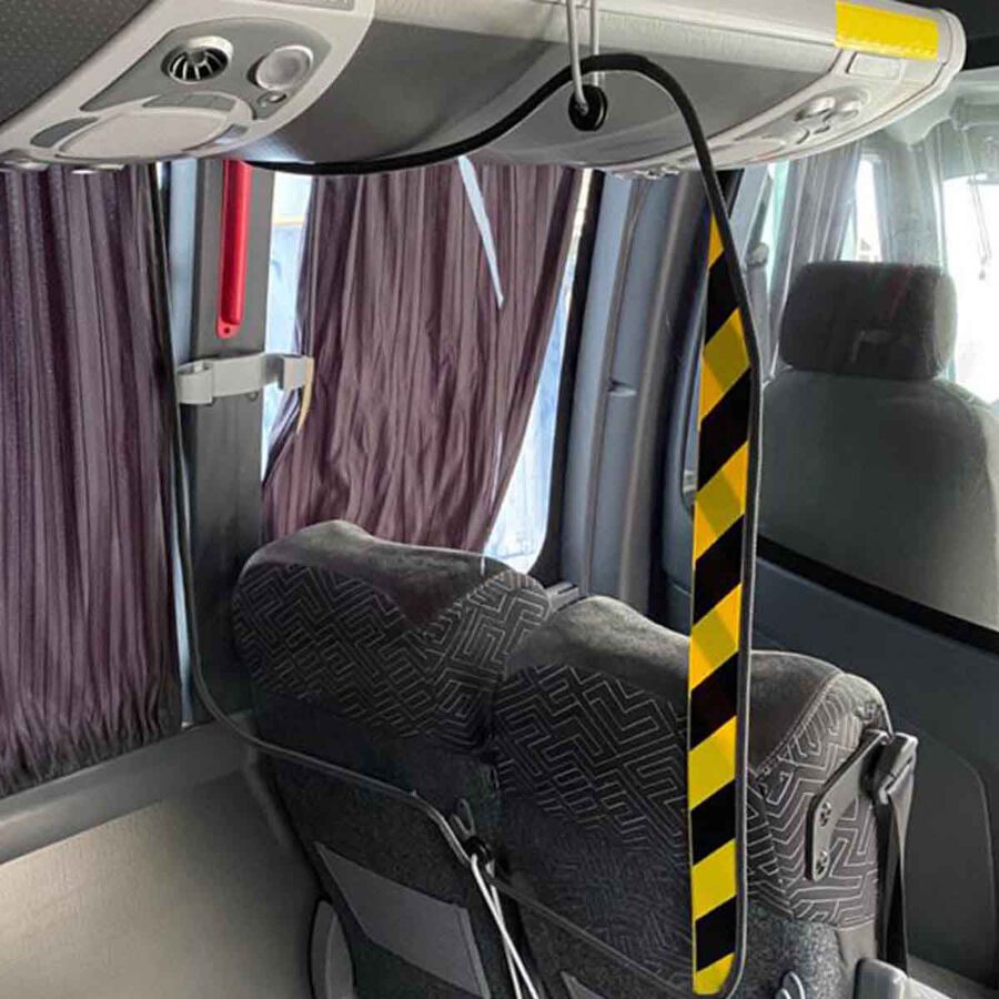 Escudo Asiento Bus 86x85cm 1mm Transparente 5 un image number null