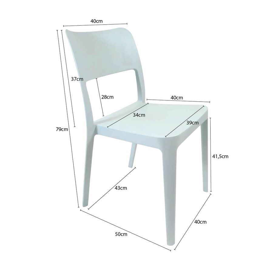 Silla Minimal Cian image number null