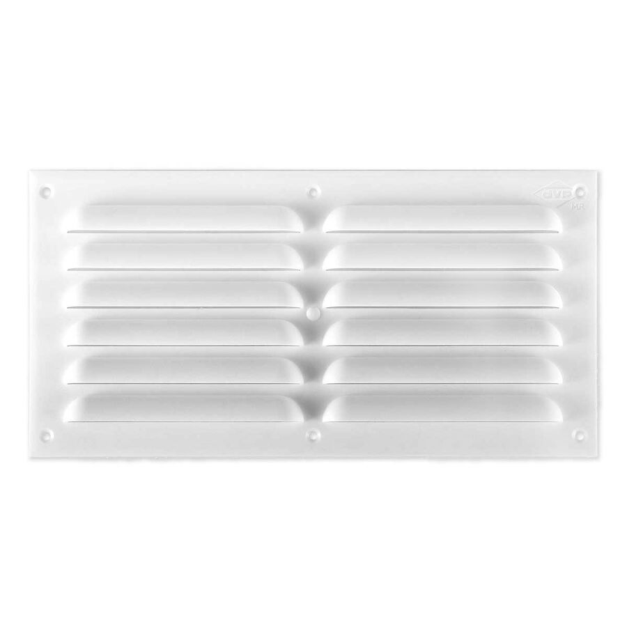 Celosía Ventilación Plana 30x15cm Blanco image number null