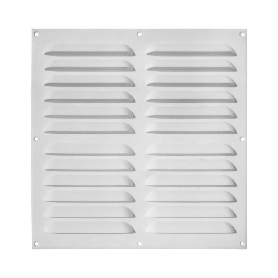 Celosía Ventilación Plana 30x30cm Blanco image number null