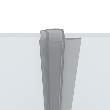 Burlete Shower Door 8mm Aleta Central Flex Transparente 2,2mts image number null
