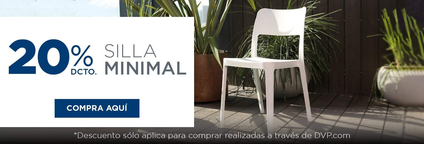 20% de descuento Silla Minimal