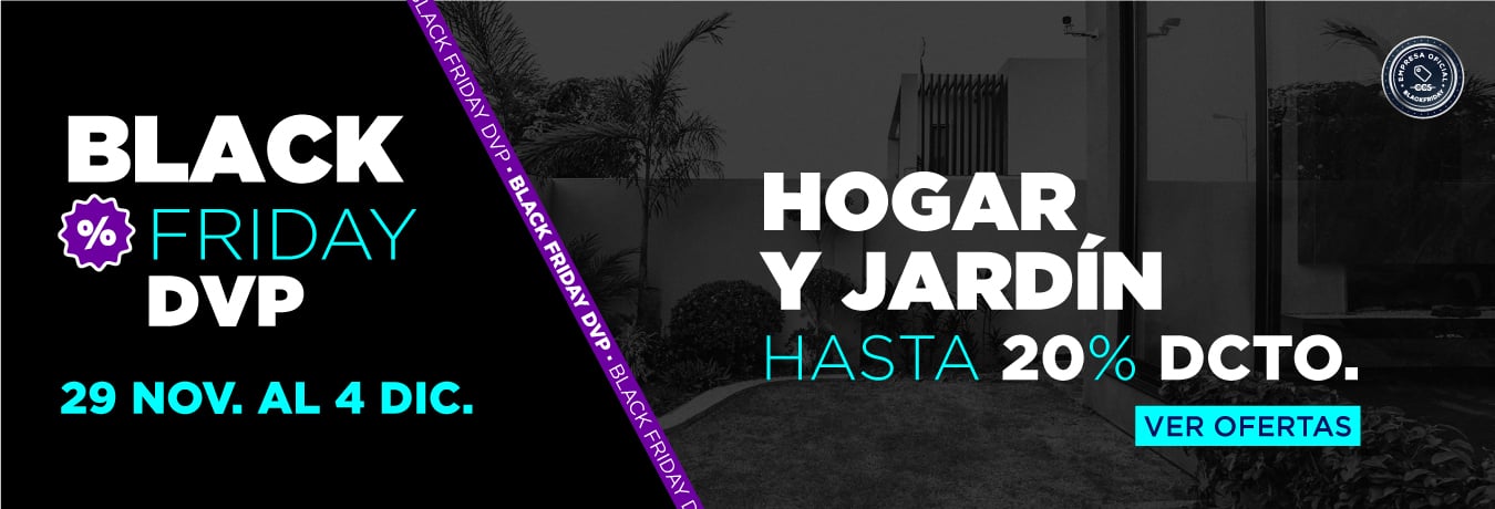 Hogar y Jardín Hasta 20% de Descuento