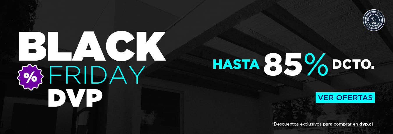 Black Friday DVP hasta 85% de Descuento